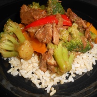 Beef and Broccoli with Peppers